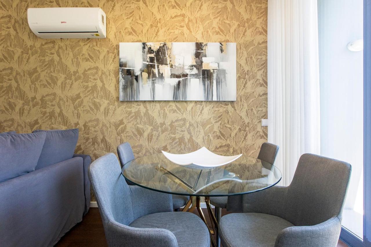 Superb 1Br Flat W/ Garden, Ac & Free Parking By Lovelystay Porto Luaran gambar