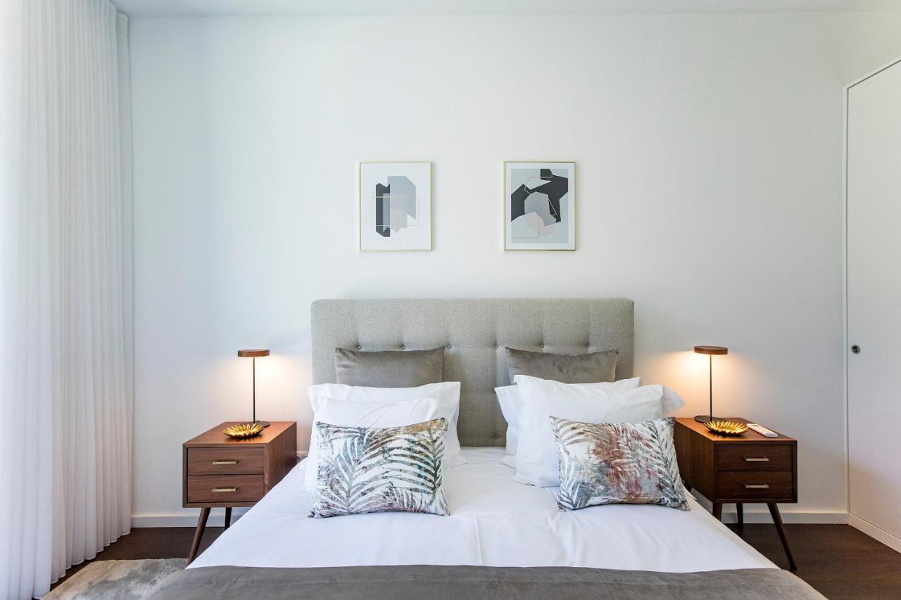 Superb 1Br Flat W/ Garden, Ac & Free Parking By Lovelystay Porto Luaran gambar