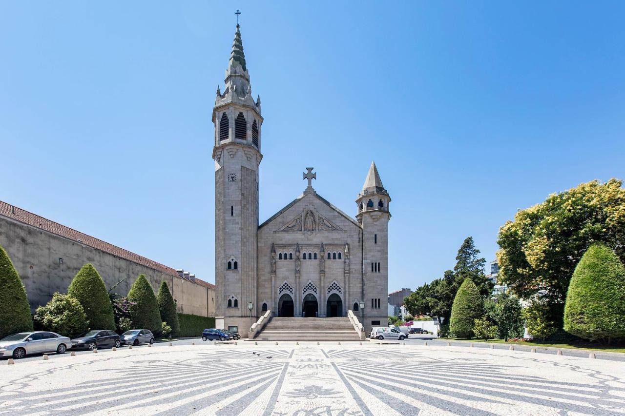 Superb 1Br Flat W/ Garden, Ac & Free Parking By Lovelystay Porto Luaran gambar